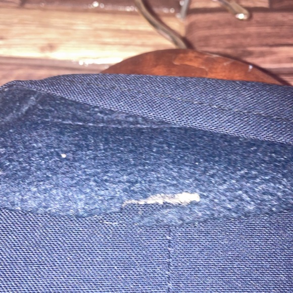 Mens Pre Owned Vintage Jos A Bank Navy Wool Executive Blazer 52L - Picture 3 of 8